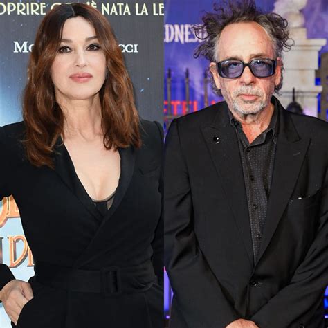 Monica Bellucci and Tim Burton confirm their .